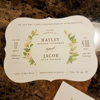 Show me your rustic/vintage wedding invitations please?