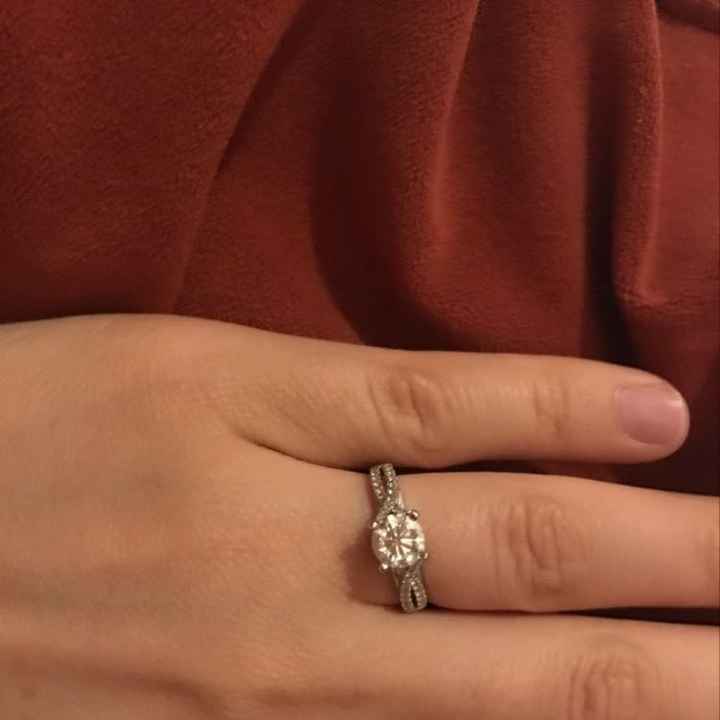 Let's see those rings! And for the Mrs lets see the bands with it ! I LOVE seeing everyone's bling:)