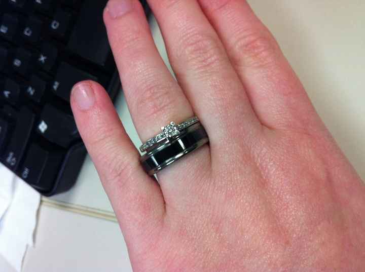 Artsy ring pictures! (show me your wedding bands)