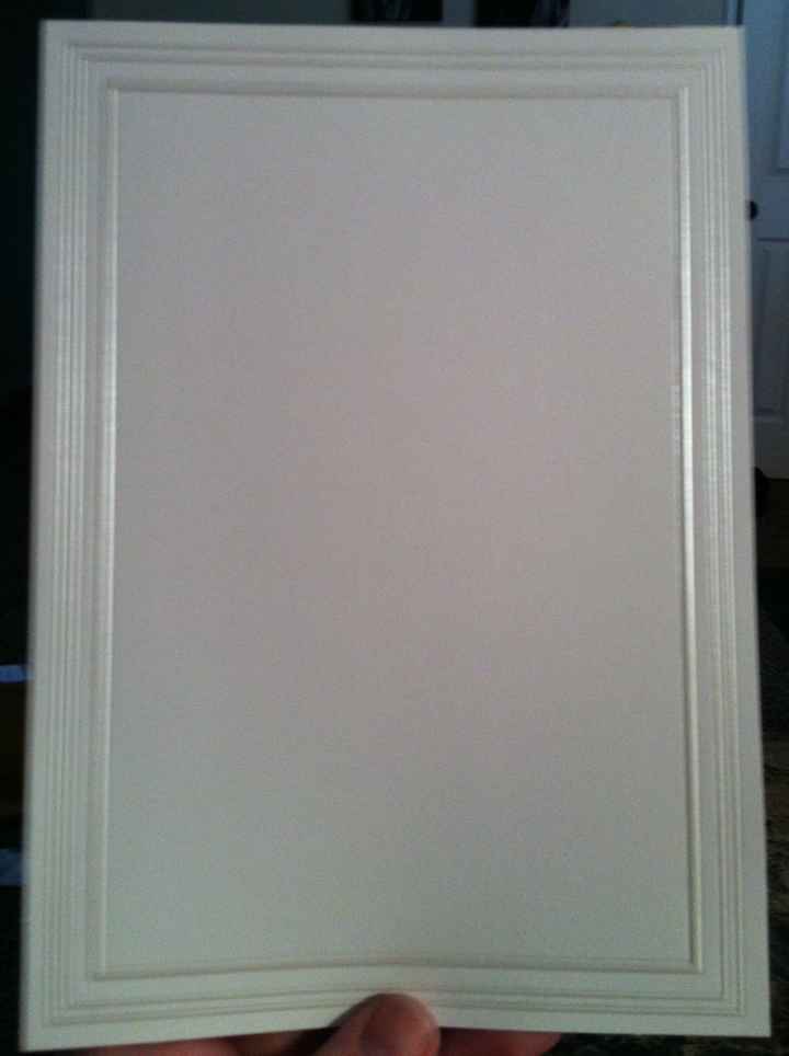 My DIY invitations - pics included