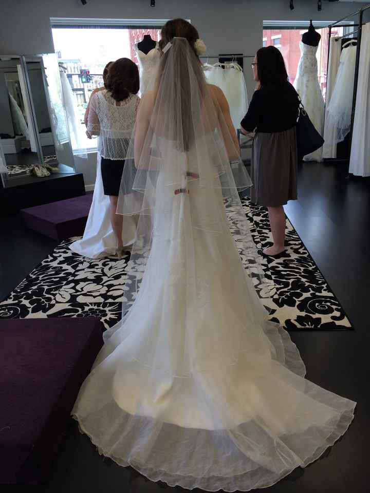 My veil!  And some other things coming together :)