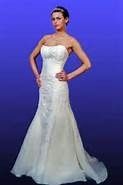 Show me you in your dress versus the model!