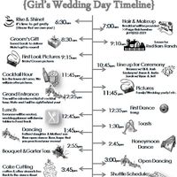 morning ceremony, lunch reception :)