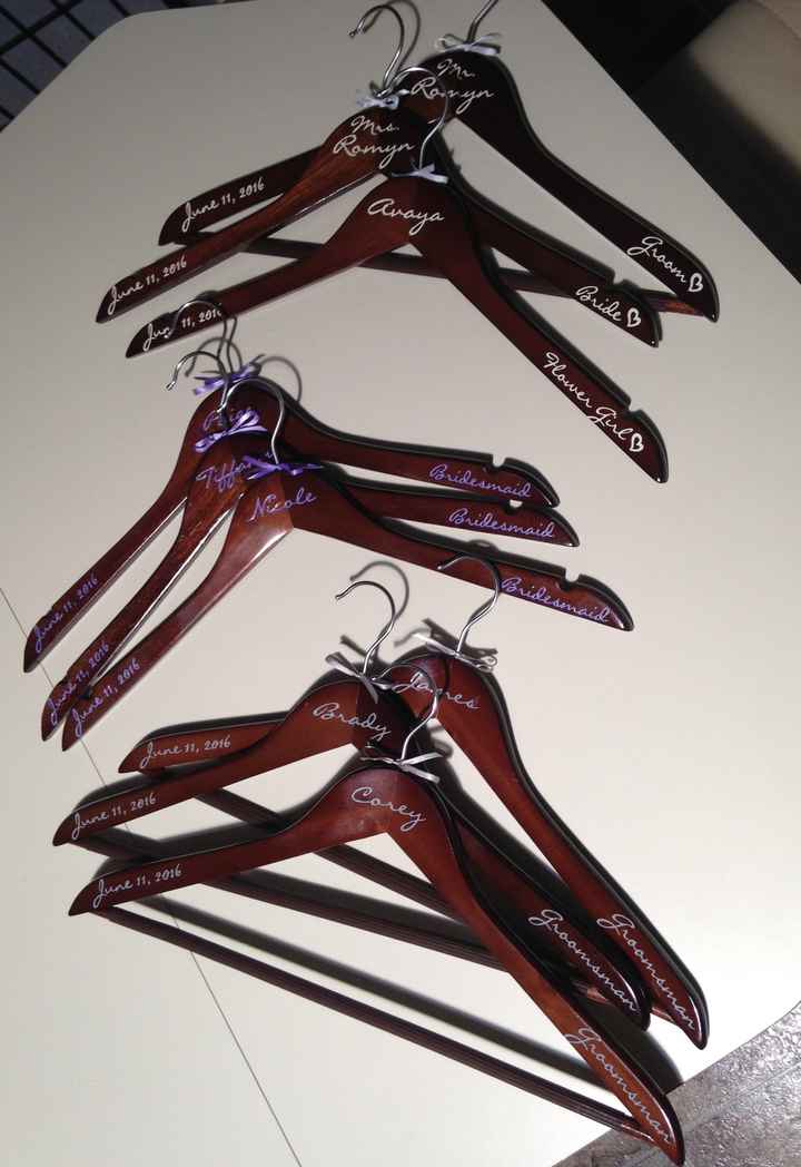 Bridesmaid gifts/robes/etc. Post pictures if you have any :)