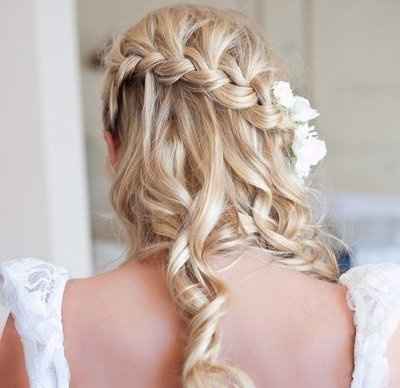 Show me... your wedding hair/makeup!