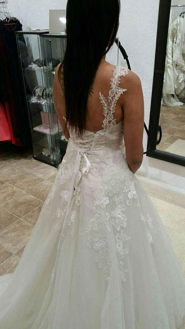 I said yes to the dress!!!