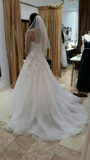 I said yes to the dress!!!
