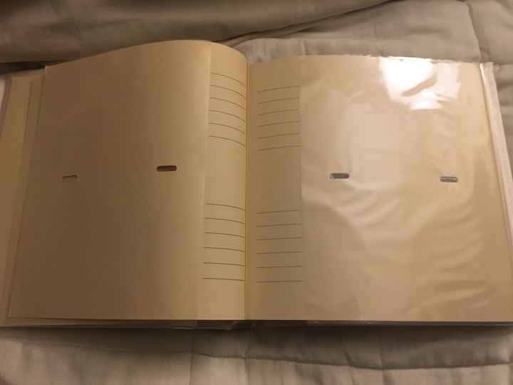 Poloroid guest book!