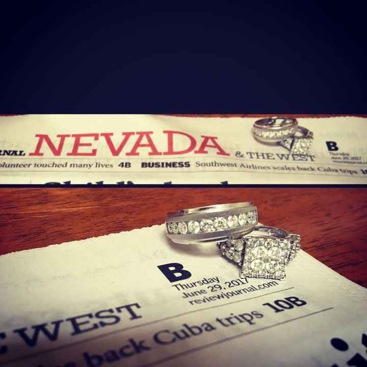 Post your wedding rings, woot!