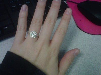 Alright ladies! Let's see those gorgeous rings...