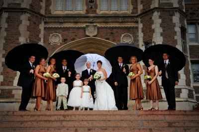 rain rain go away i don't want you on my wedding day....