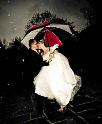 rain rain go away i don't want you on my wedding day....