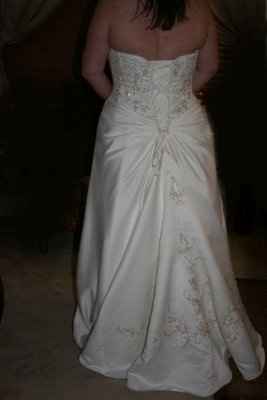 Austrian bustle wedding dress online