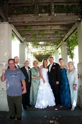 *** Check This Out!!**** Dad Photoshopped Into Son's Wedding Pictures