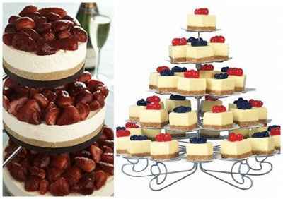 Cake is for the birds! Check out these Wedding 'cakes'!