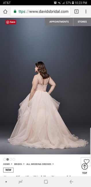 i finally found my dress! Need opinions though - 2