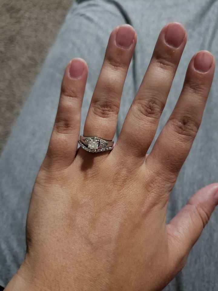 Help! Considering sizing my engagement ring up - 1