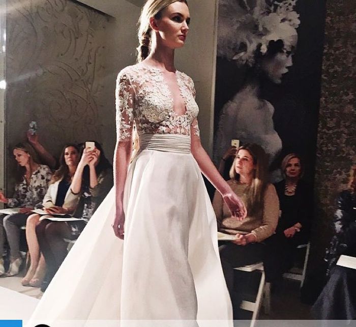 Anyone know this wedding dress brand? - 1