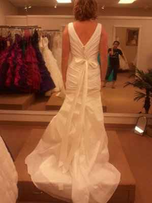 bought my dress today (with pictures) lets see yours :)