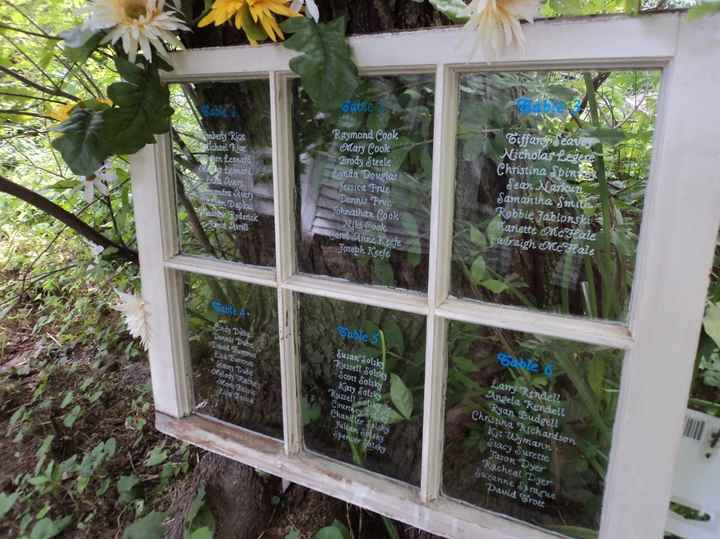 Started my window seating chart!! *UPDATE ON PG2*PICS