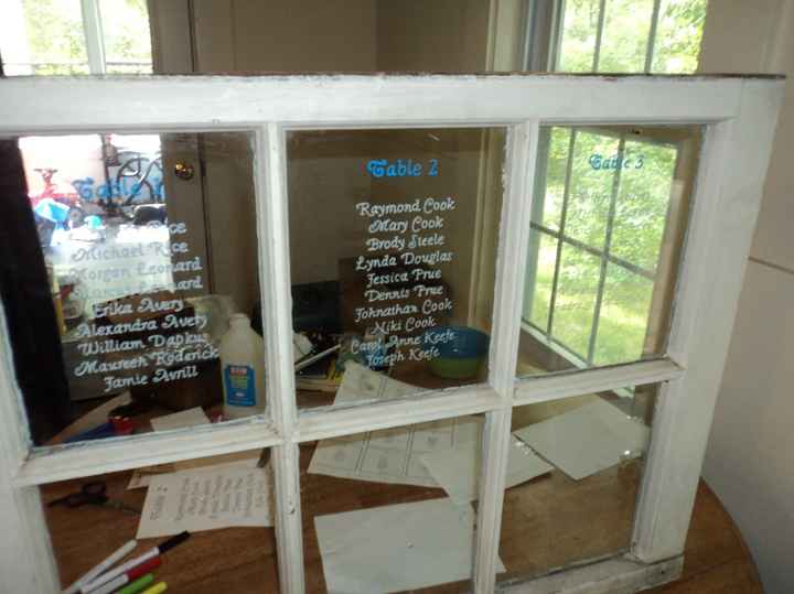 Started my window seating chart!! *UPDATE ON PG2*PICS