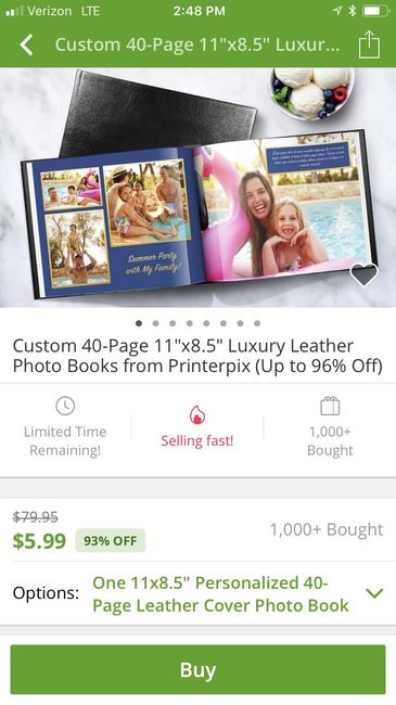 Leather photobook Groupon!! - 1