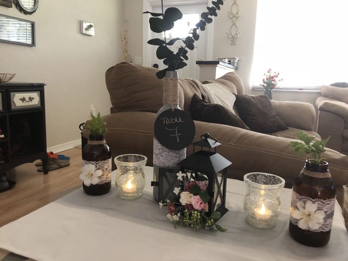 diy centerpieces!!! - 2