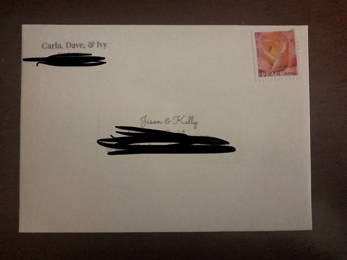 rsvp Envelopes - 1