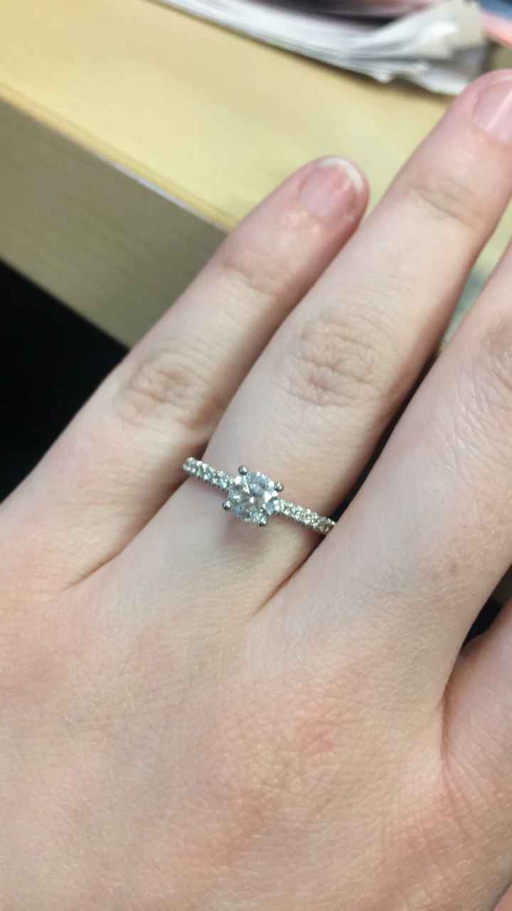 Show me your engagement ring! - 1