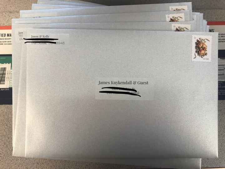 rsvp Envelopes - 2