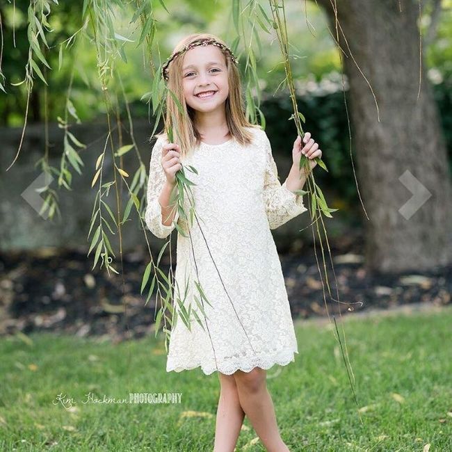Advice on ordering flower girl dresses online? - 2