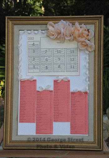 Mirror Seating Chart