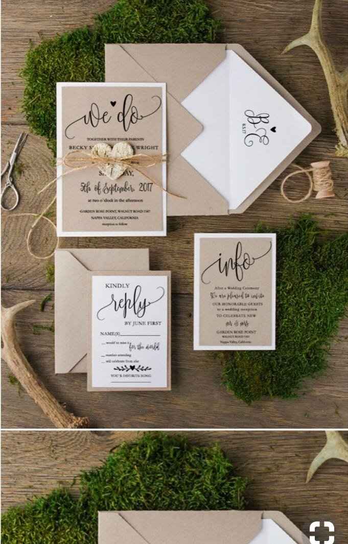 Wedding Stationary