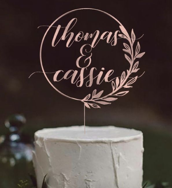 Show off those cake toppers 14
