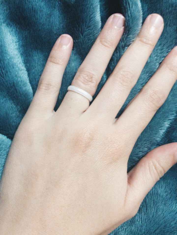 My silicone ring from Enso