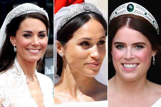 Kate, Meghan and Eugenie 