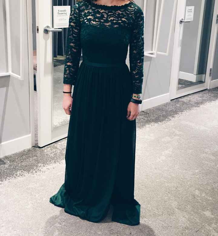 My BMs are choosing their own dresses! Here's a dress one of my BMs ordered, but in mint green!