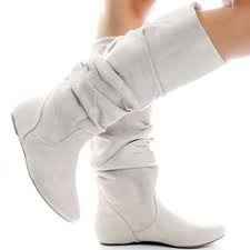 white boots