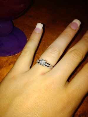 How did he propose & Show off dem raaangs!