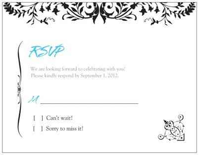 Examples of RSVP