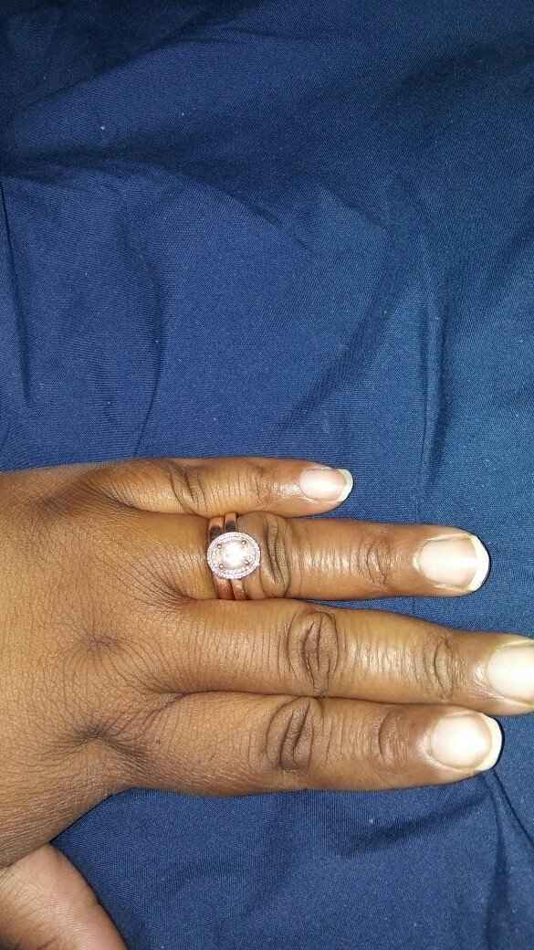 Show me the wedding bands....