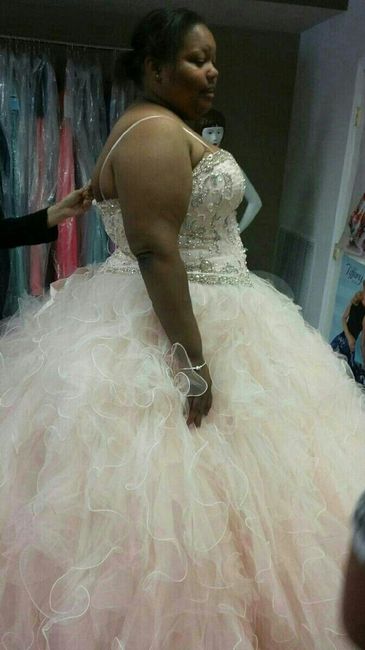 I got my dress