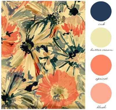 Not a beach wedding a wooded bluff. Ideas on colors and decor?