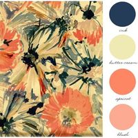 Not a beach wedding a wooded bluff. Ideas on colors and decor?