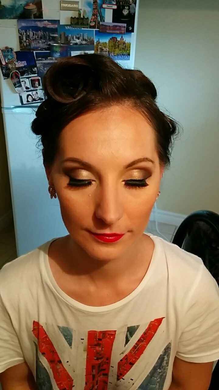 Hair and make up trial!!