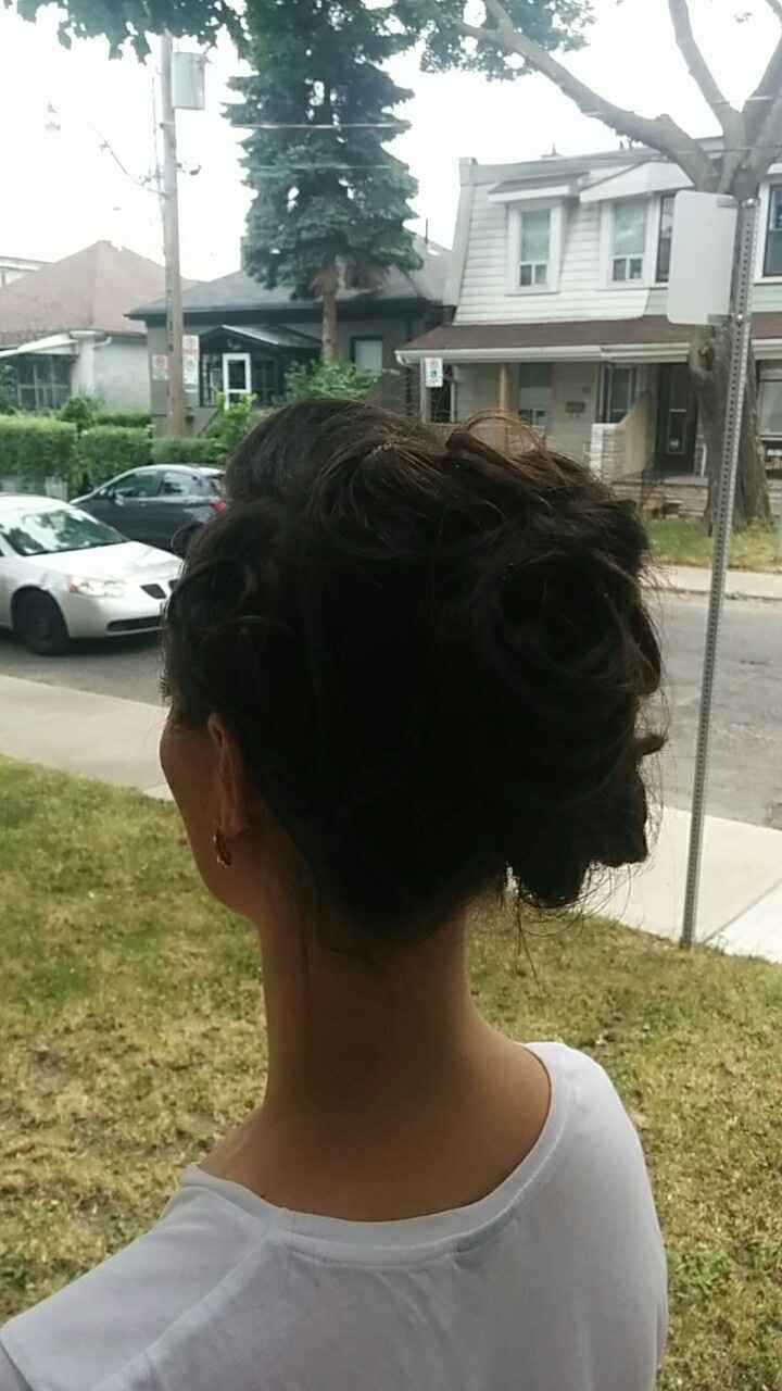 Hair and make up trial!!