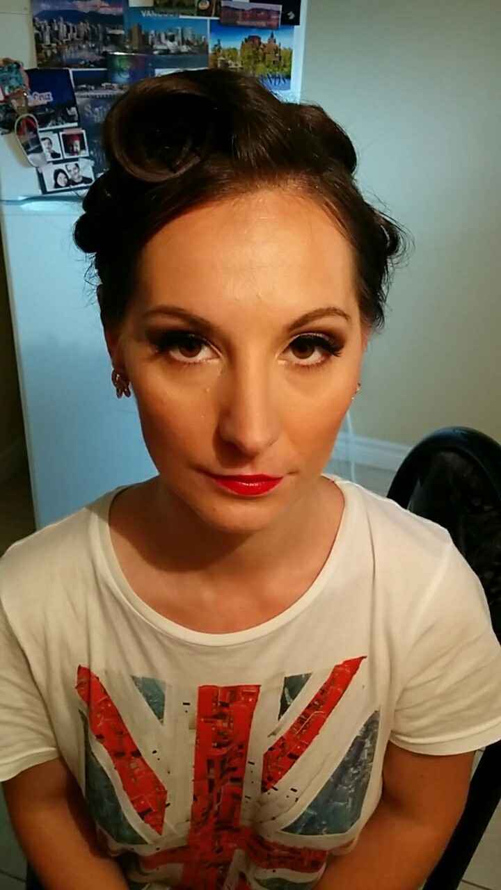 Hair and make up trial!!