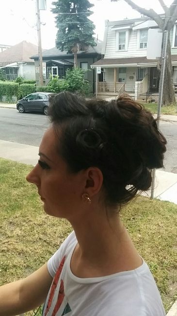 Hair and make up trial!!
