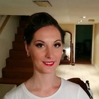 Make up and hair trial photos