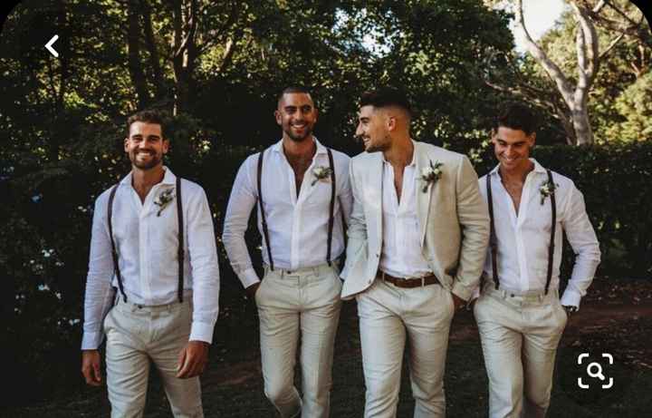 Attire options for Groom & Groomsman for beach wedding? - 2